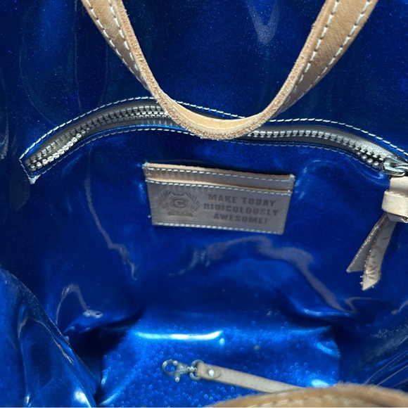 Consuela Inked Sling Quilted Patent Bag - Picture 7 of 11